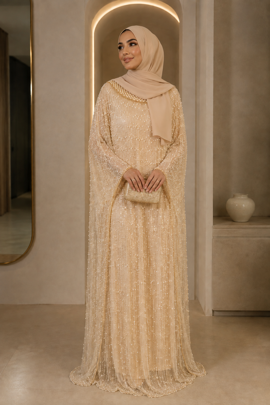 Aurelia- Embellished Kaftan